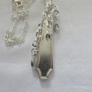 Antique Silver Spoon Necklace
