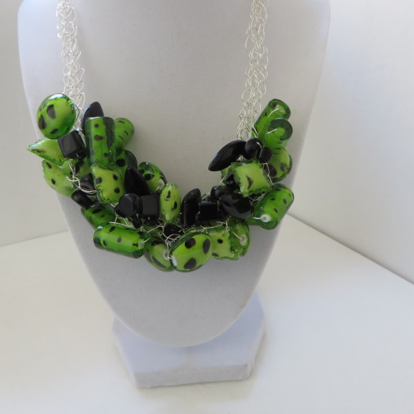 Lively Lime Green Necklace
