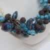 Close up of beads.