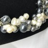 Black and White Pearls Necklace