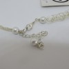 White Pearl Necklace Bacl
