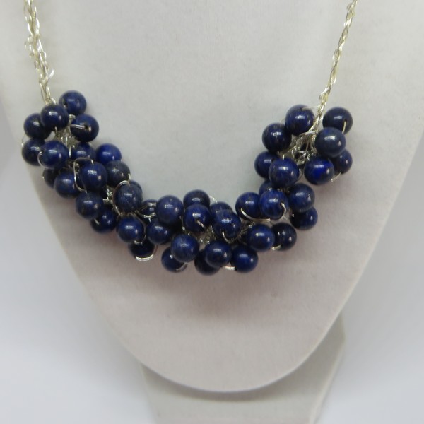 Lapis Navy Blue Necklace